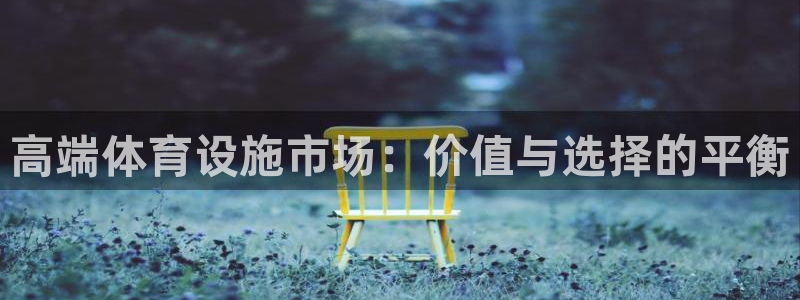 意昂体育4平台注册要钱吗：高端体育设施市场：价值与选