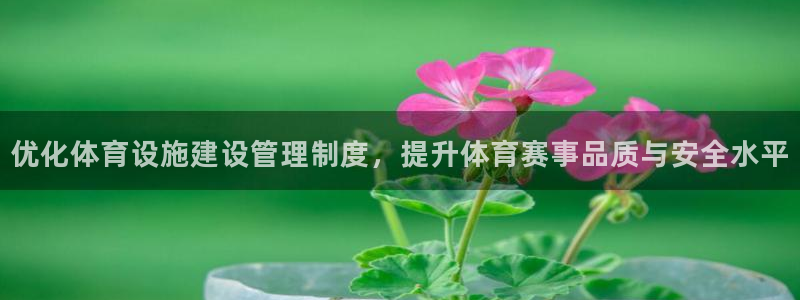 意昂体育4开户：优化体育设施建设管理制度，提升体育赛