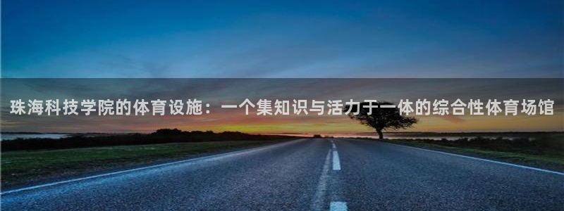 意昂4集团官网首页：珠海科技学院的体育设施：一个集知识与活力