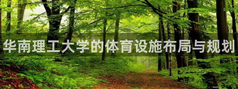 意昂4娱乐首页网站大全：华南理工大学的体育设施布局与规划