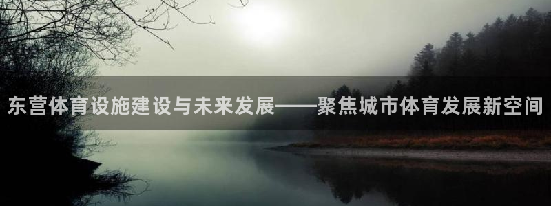 意昂4娱乐：东营体育设施建设与未来发展——聚焦城市体